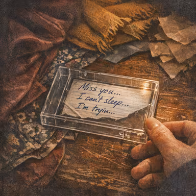 Cassette Case Handwriting